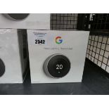 +VAT Google Nest learning thermostat (stainless steel model)