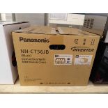 +VAT Panasonic convection grill/ microwave oven in black (NN-CT56JB)