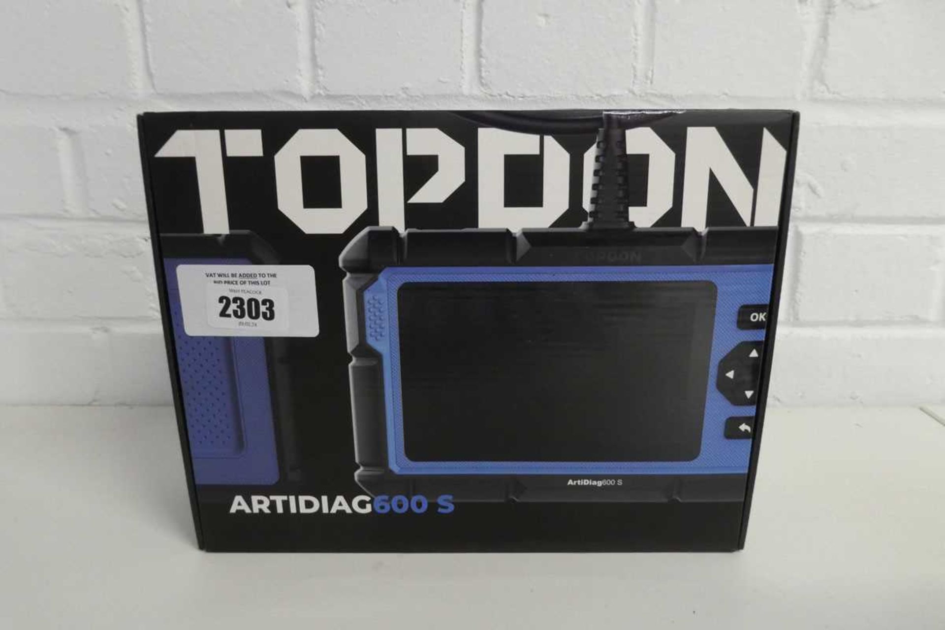 +VAT Boxed TOPDON ArtiDiag 600 S diagnostics reader