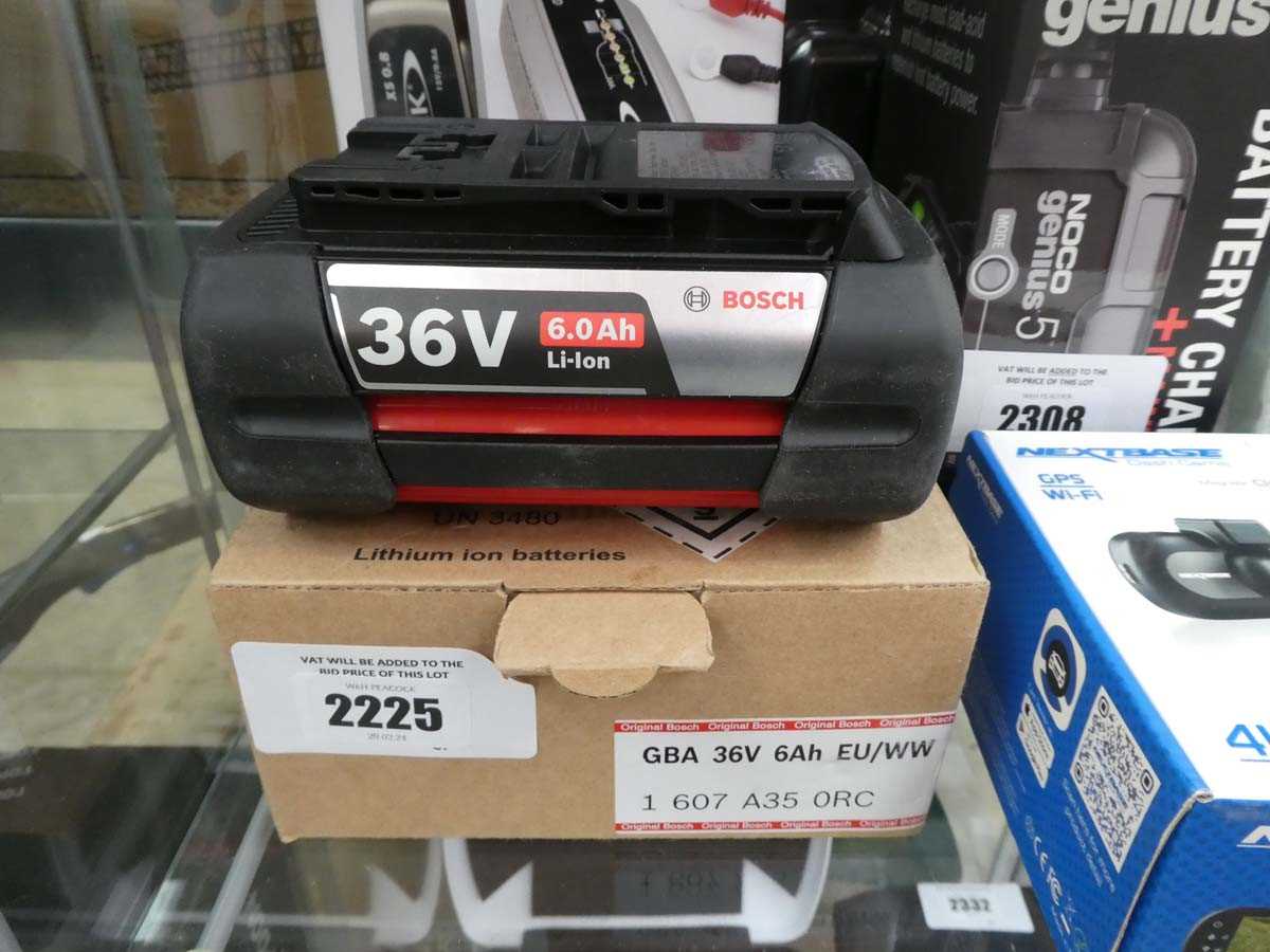 +VAT Bosch 6.0 8AH li.lon 36V battery