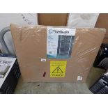 +VAT Boxed Towelrads chrome straight 100x800mm towel radiator