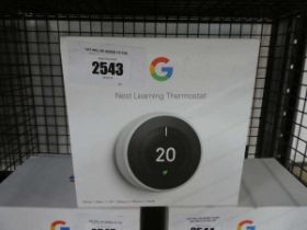 +VAT Google Nest learning thermostat (white model)