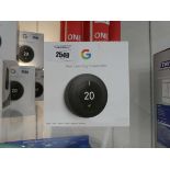 +VAT Google Nest learning thermostat (black model)