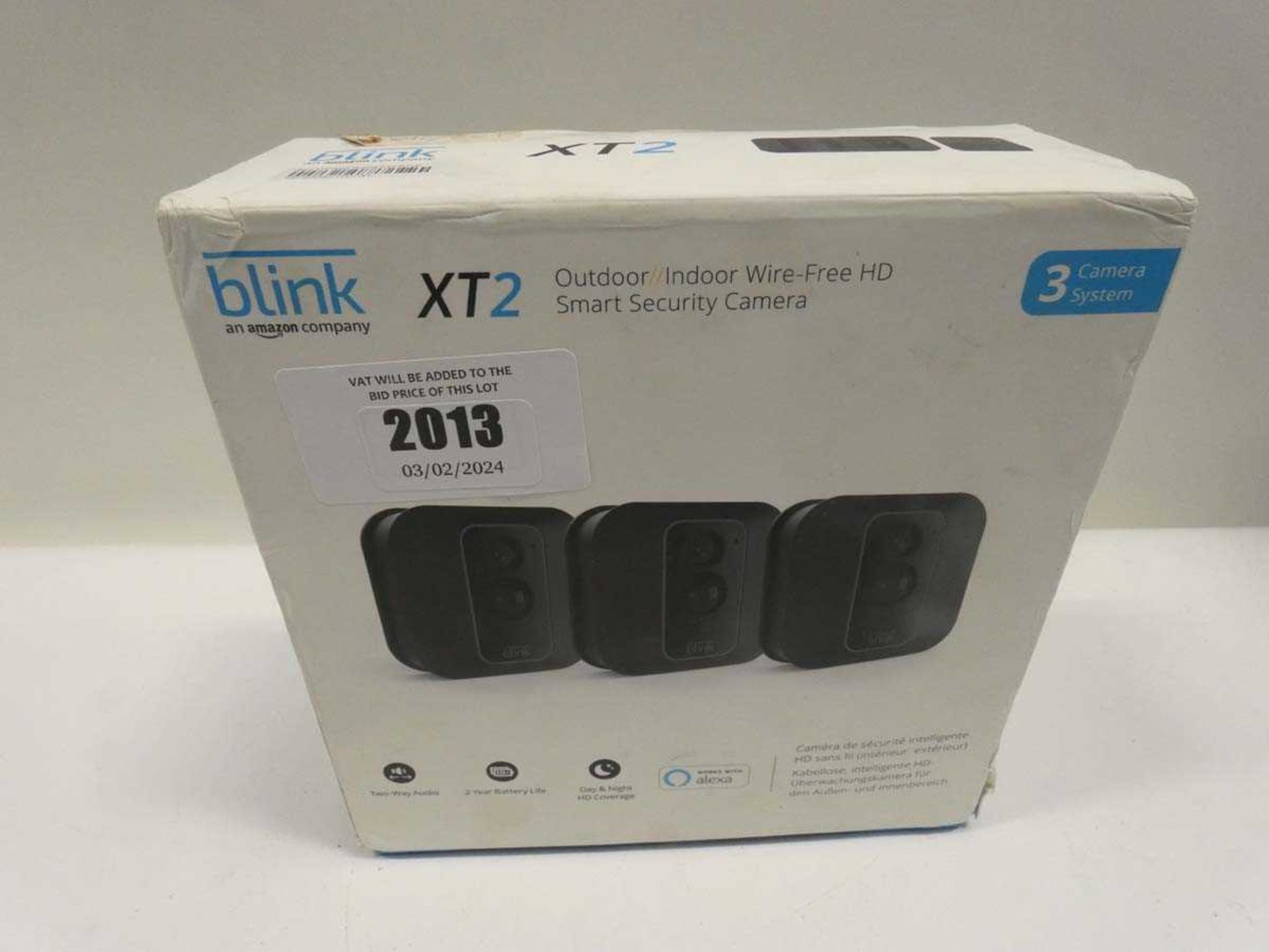 +VAT Blink XT2 outdoor/indoor wireless camera set