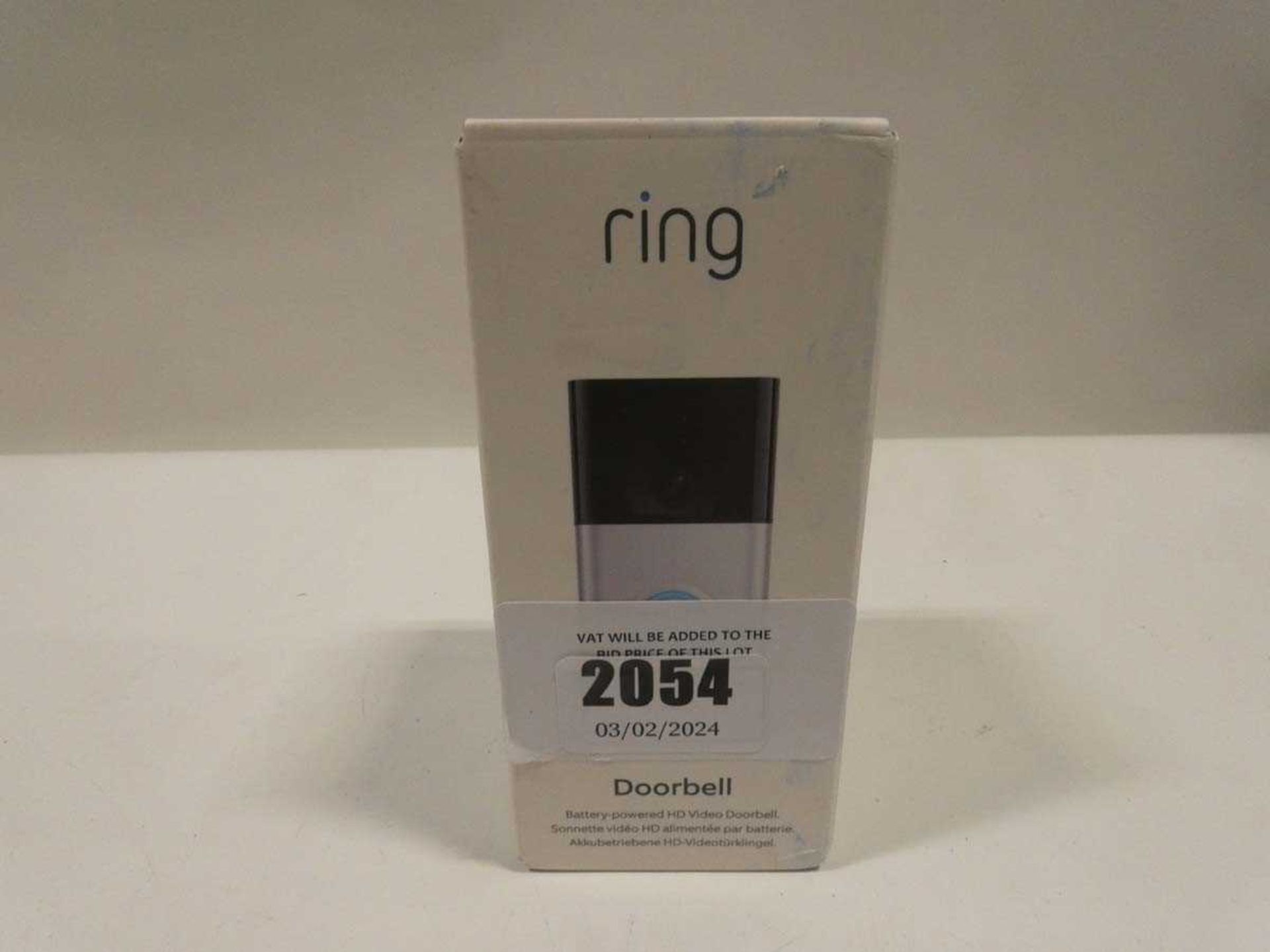 +VAT *Sealed* Ring Doorbell 2nd Gen