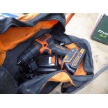 Black & Decker small battery drill with 2 batteries and charger