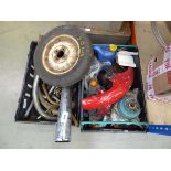 +VAT 2 crates containing vintage car parts and accessories