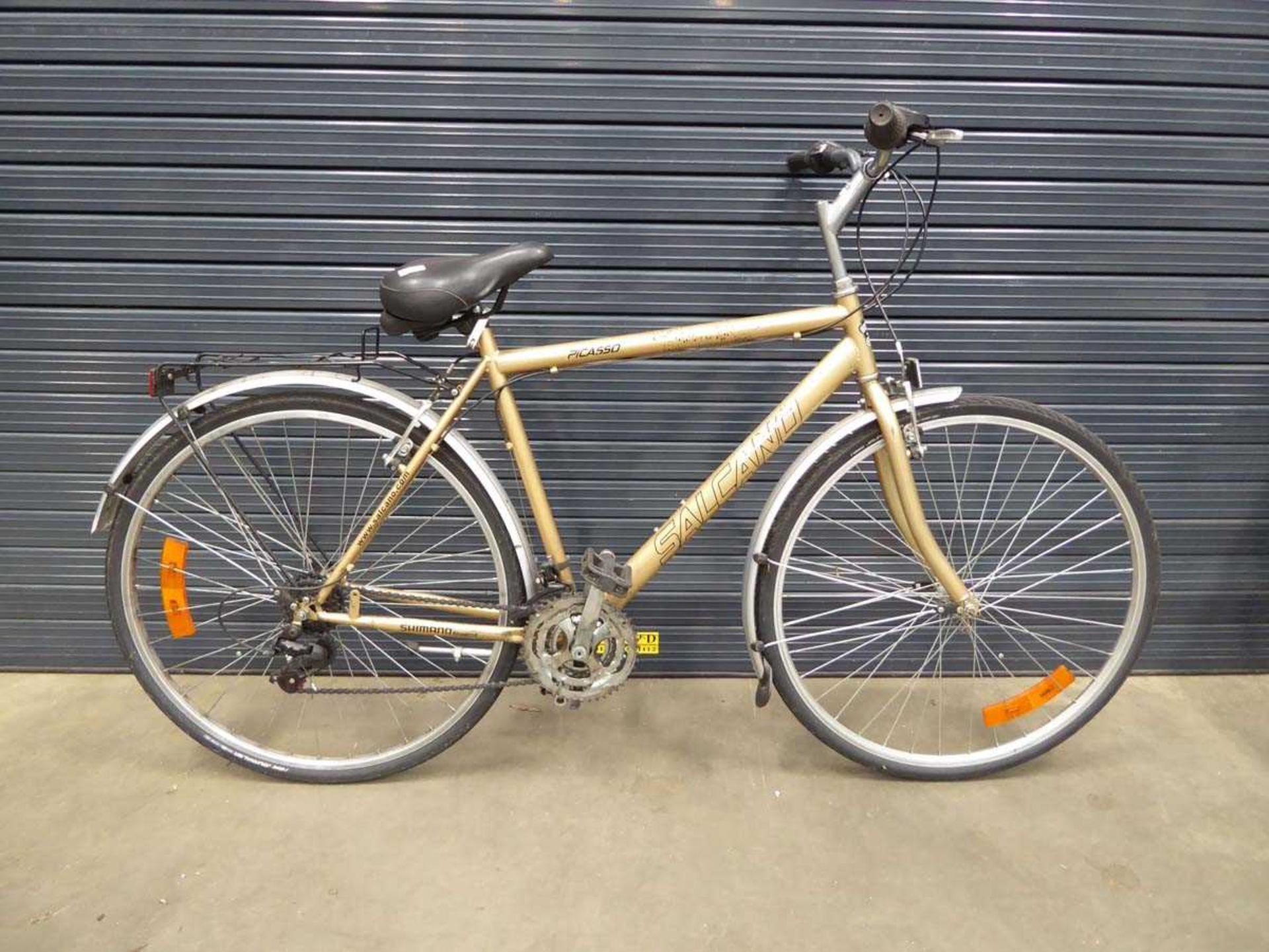 Salcano gold gents bike