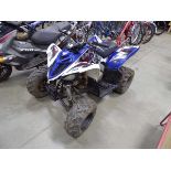 Yamaha 90cc Raptor petrol powered quad bike