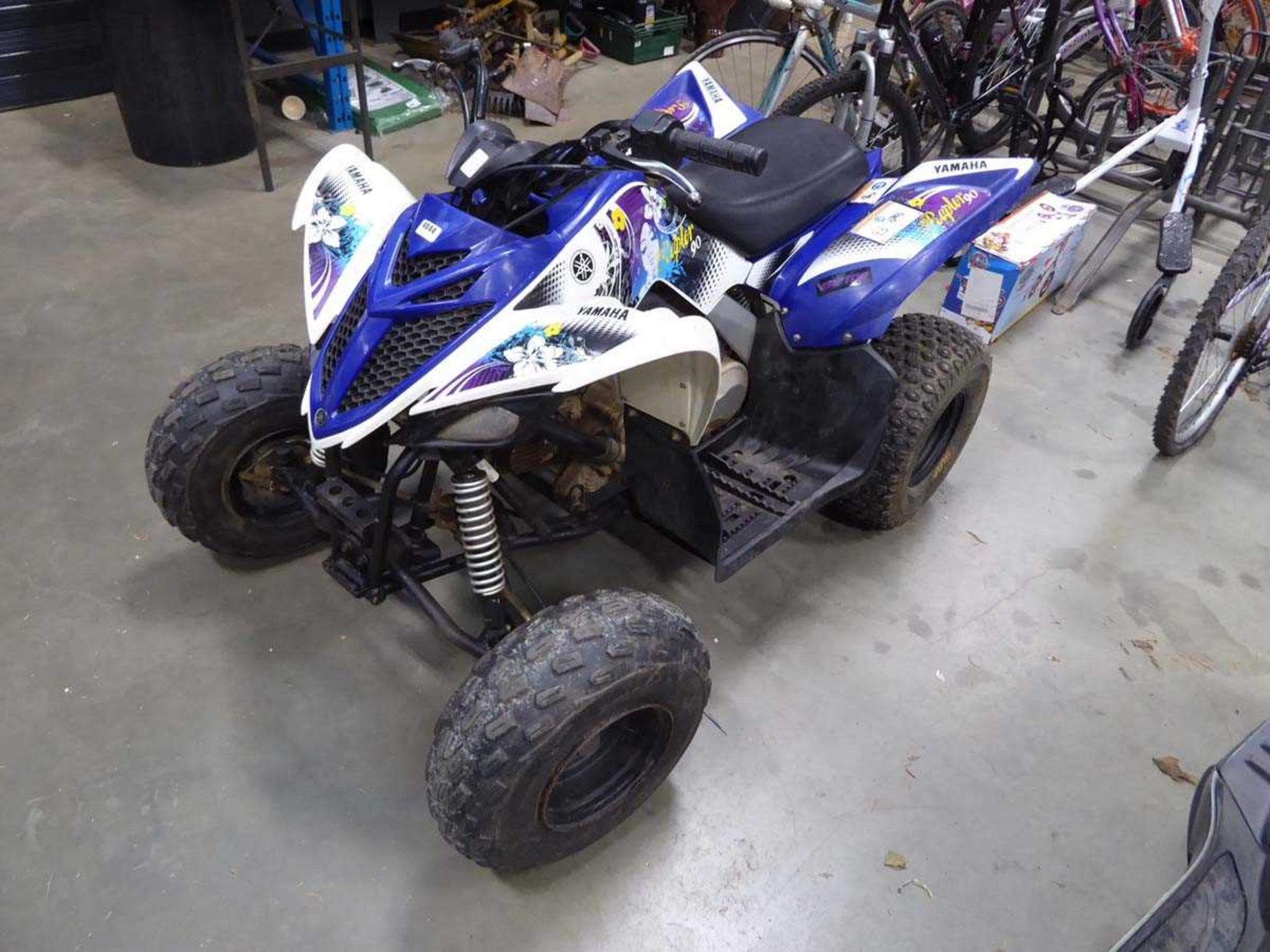 Yamaha 90cc Raptor petrol powered quad bike - Image 3 of 6