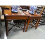 Pair of Chinese lamp tables