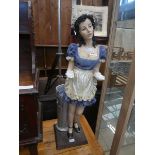 Figure of a French maid