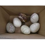+VAT Qty of stone eggs