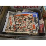 Box containing film magazines Approx. 20 magazines, names to inc. Western Magazine, Film Star,