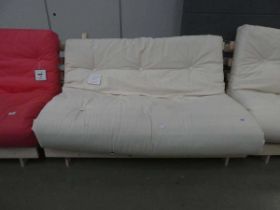 Pine futon bed with mattress