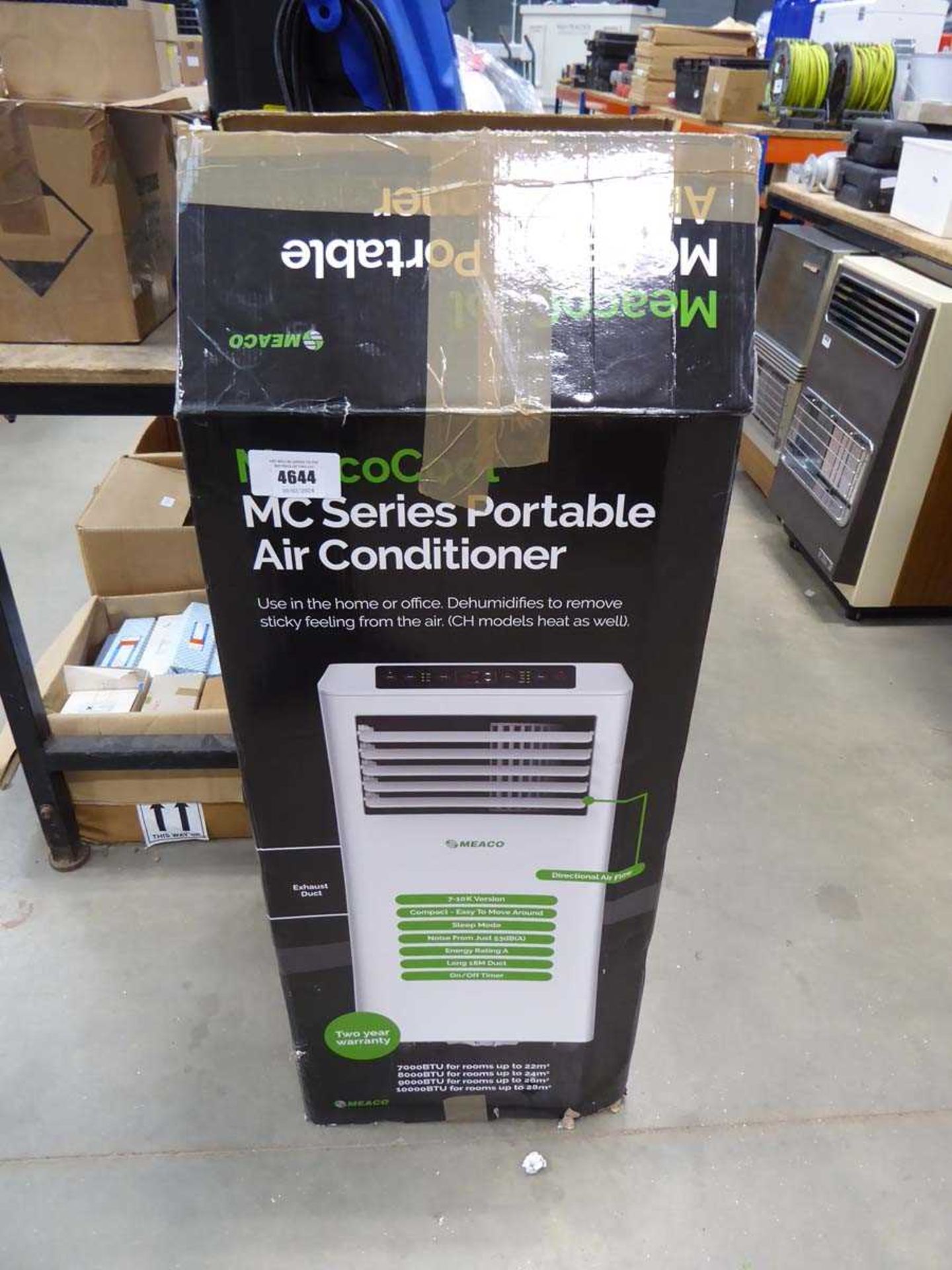 +VAT Boxed Meaco air conditioning unit