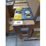 +VAT Three boxes of Flexovit 150mm sanding discs (assorted packs)