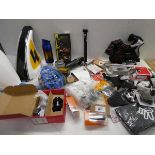 +VAT Motorbike & cycle parts including exhaust end, speed cassette, hubs, suspension parts,