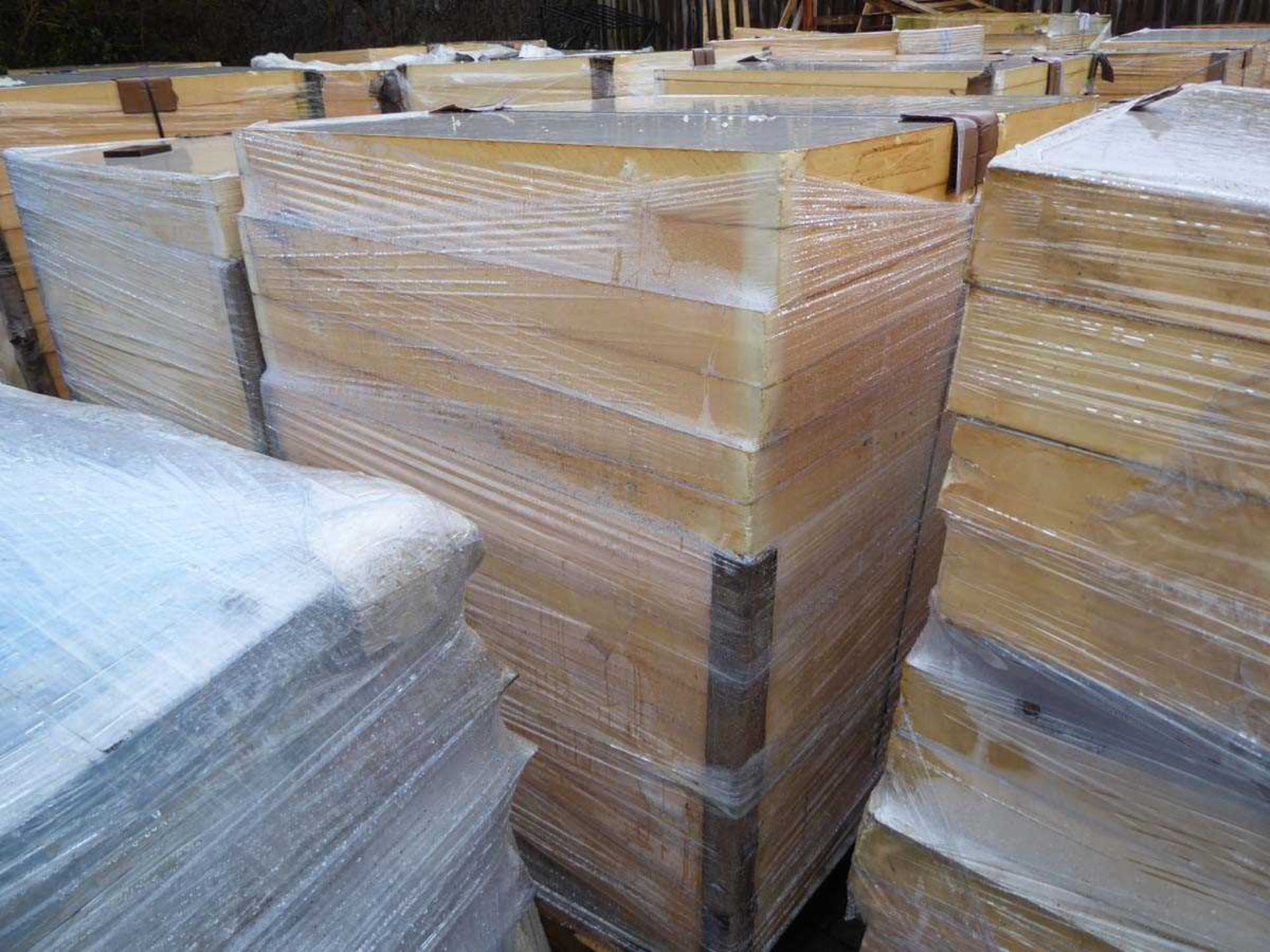 Pallet of tapered Celotex insulation board