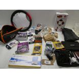 +VAT Car seat booster seat, steering wheel cover, auto vacuum, in-car phone chargers, motorhome