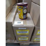 +VAT Two boxes of Flexovit 15mm x 5m 80 grit sanding rolls
