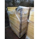 Pallet of tapered Celotex insulation board