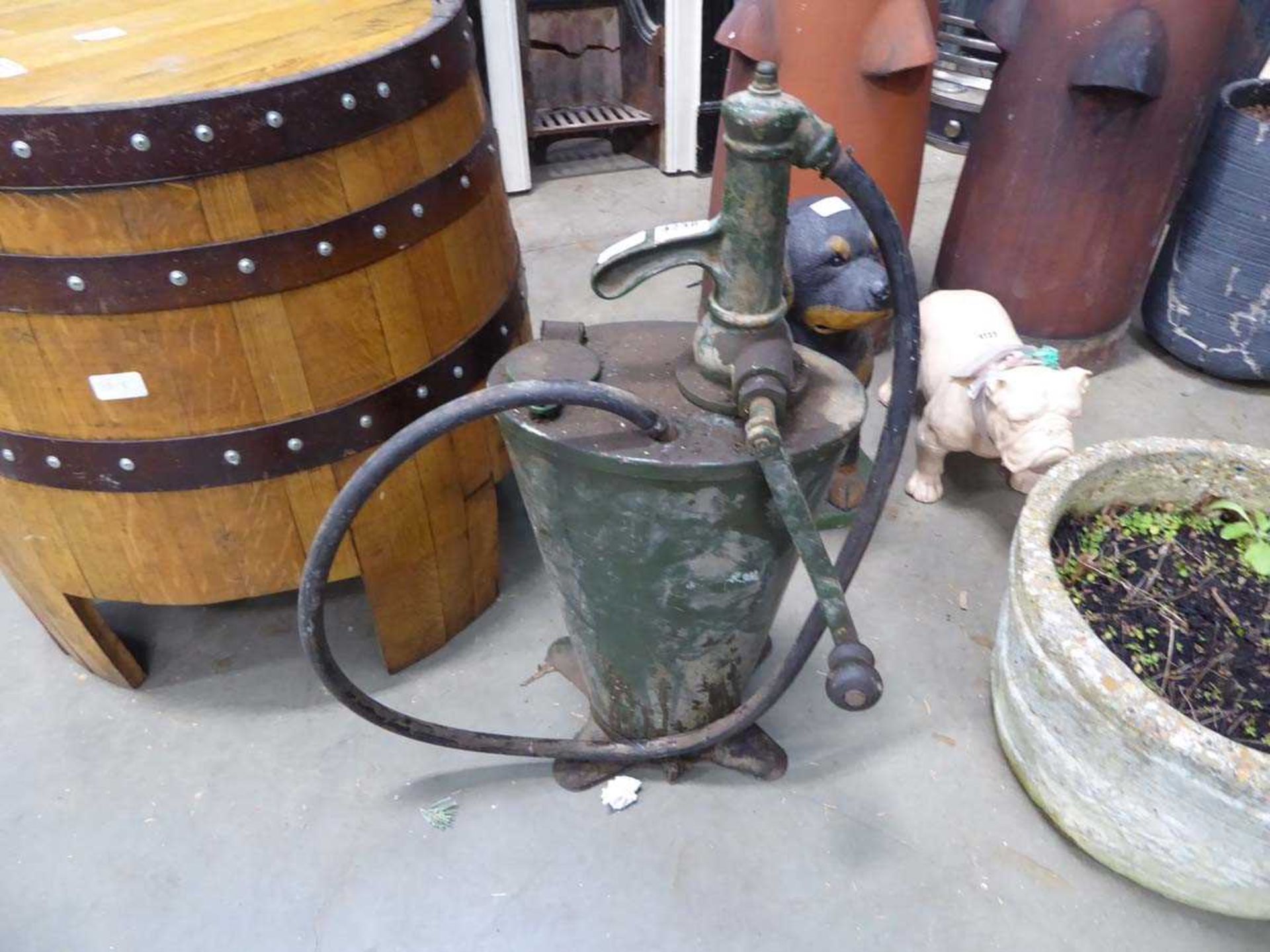 Vintage oil pump