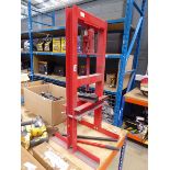 Red KMS 6 tonne hydraulic press