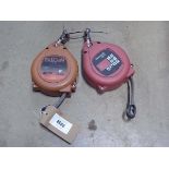 +VAT 2 x Honeywell Miller Falcon 6m self retracting lifelines