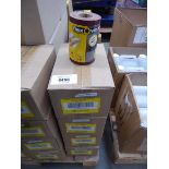 +VAT Four boxes of Flexovit 15mm x 5m 80 grit sanding rolls