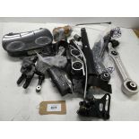 +VAT Speedo, wiper motor parts, seat belts, BB bullets, injector, shock absorber etc