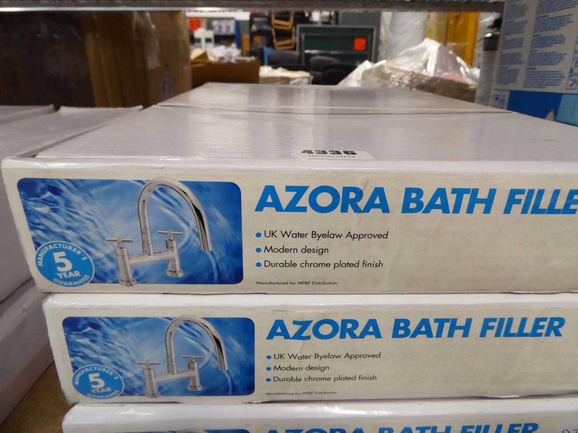 3 boxed Azora bath fillers - Image 2 of 2