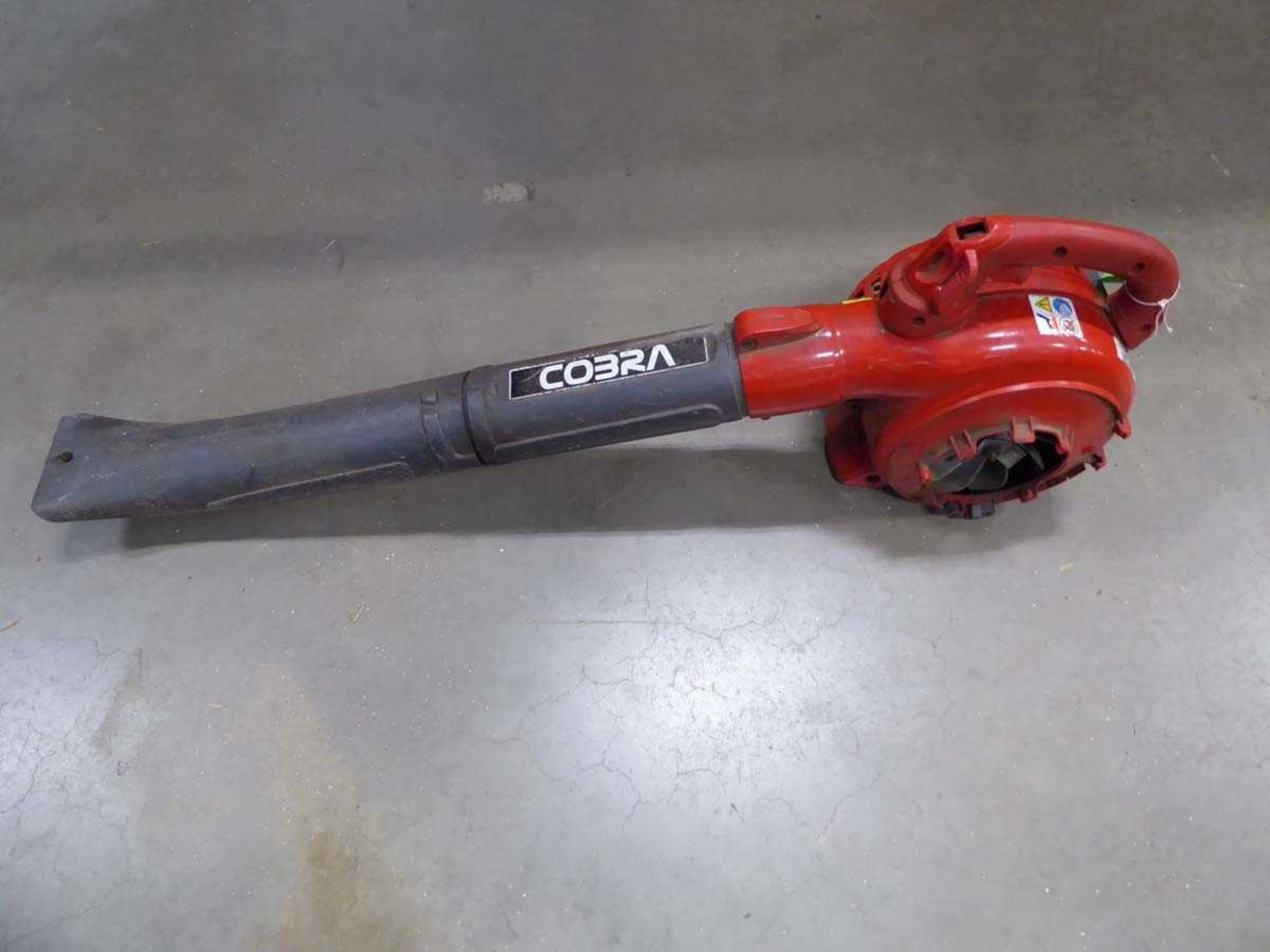 Cobra petrol powered leaf blower