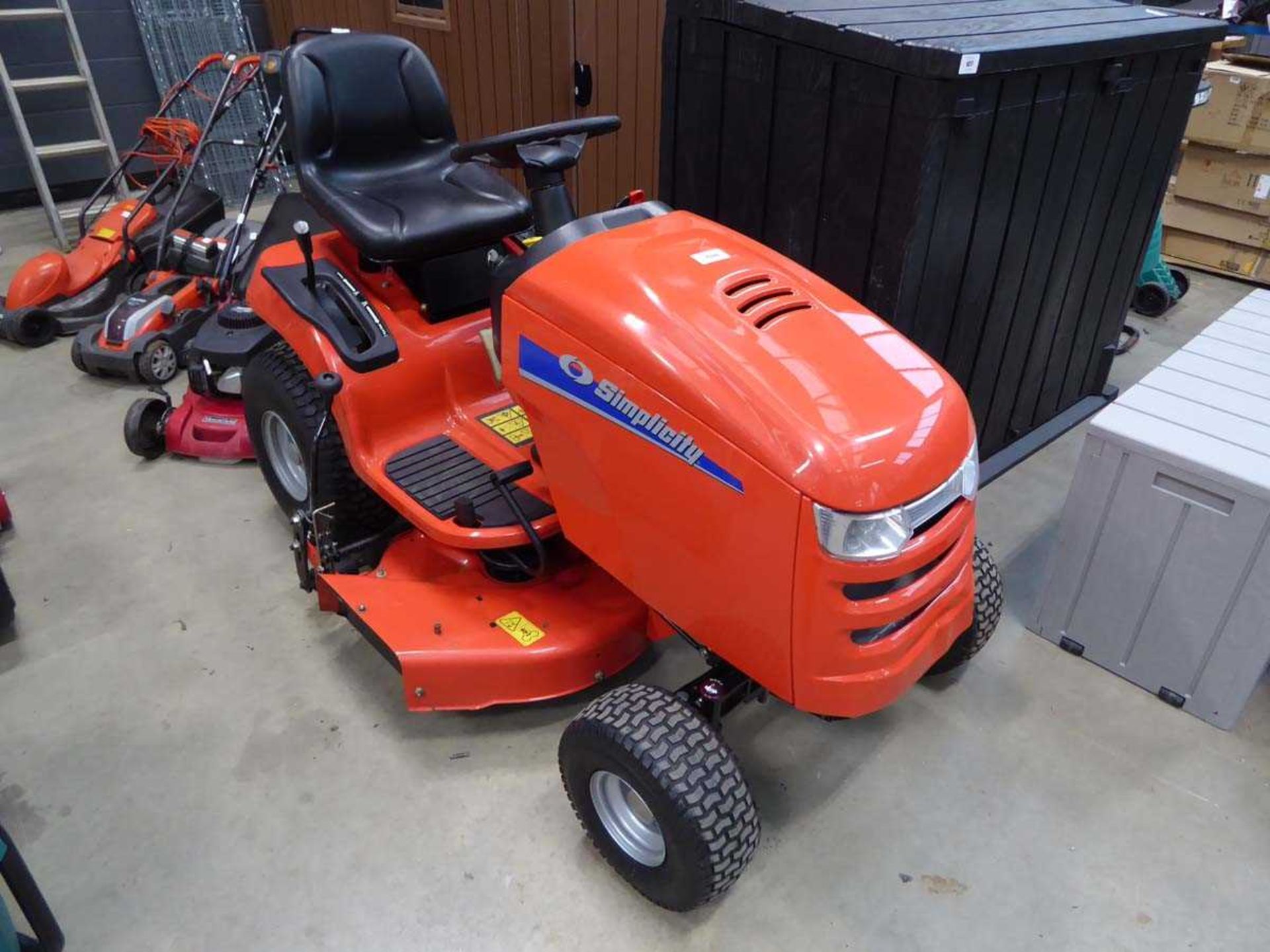 +VAT Simplicity Regent 18.5hp ride-on mower