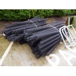 Large quantity of plastic mesh tubes