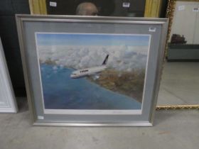 Limited edition Coulson print of Britannia Airways