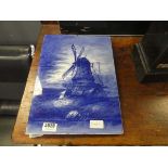 Large Delft tile