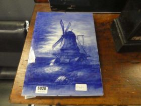 Large Delft tile