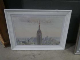 Large New York wall hanging