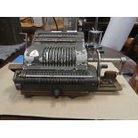 Vintage adding machine