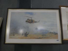 David Shepherd military print entitled "Resupply at Sarfait"