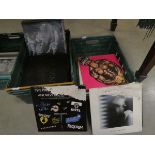 4 boxes containing vinyl records