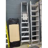 +VAT 7 tread aluminum step ladder