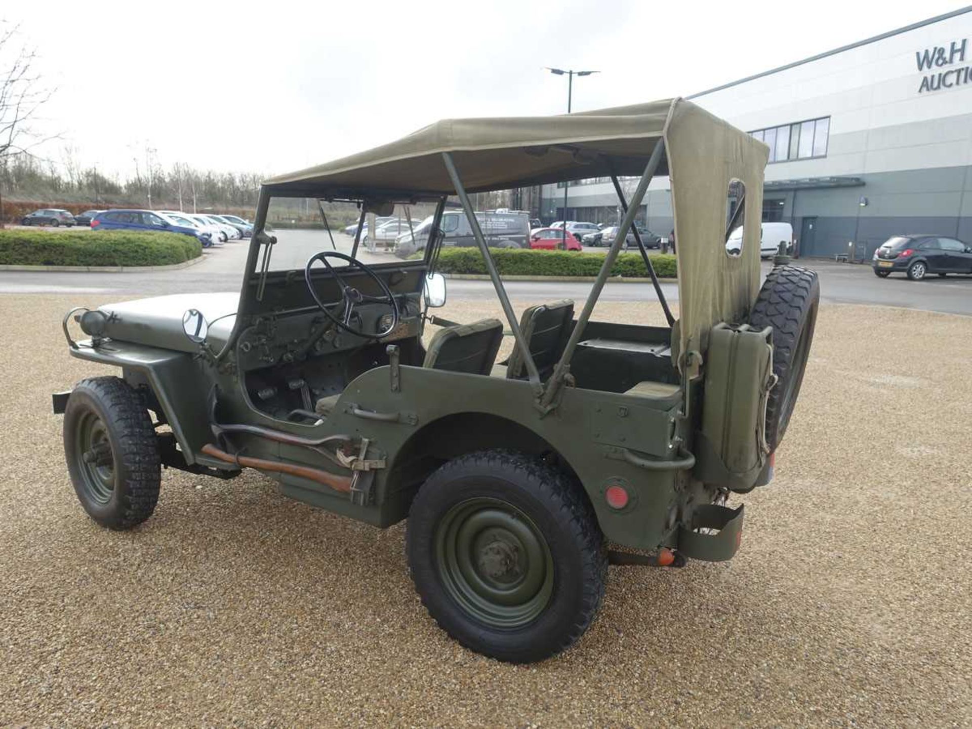 (YSJ 489) 1963 Hotchkiss M201 Jeep Very original with only 17,500kms from new. Left hand drive, - Image 10 of 22