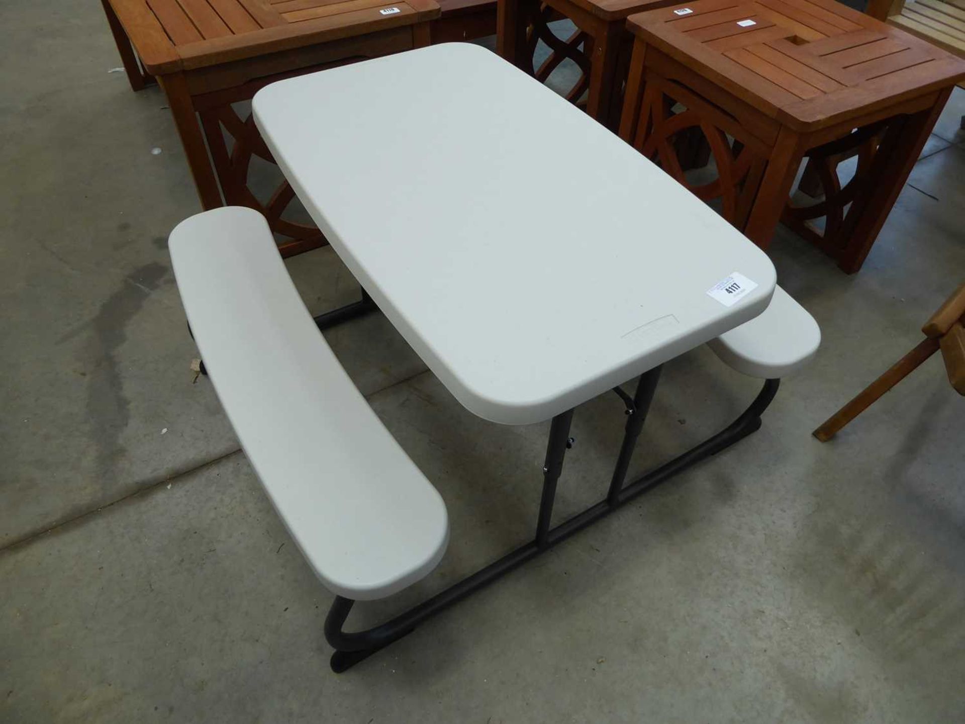 +VAT Fold up picnic bench