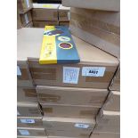 +VAT Three boxes of Flexovit 120 grit sanding sheets