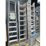 +VAT 3 section aluminium ladder