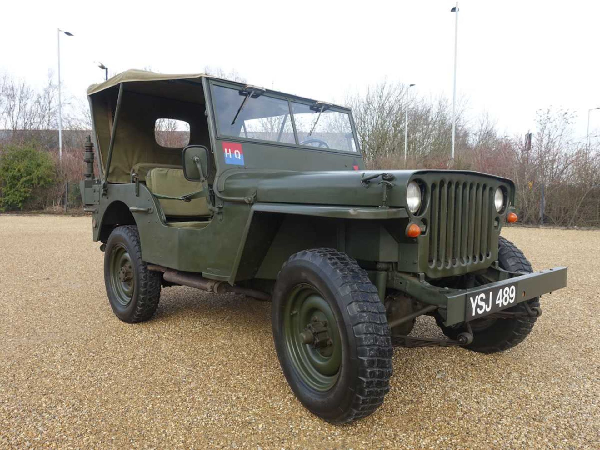 (YSJ 489) 1963 Hotchkiss M201 Jeep Very original with only 17,500kms from new. Left hand drive,