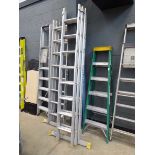 +VAT 3 section aluminium ladder