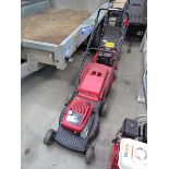 +VAT Mountfield grey and red petrol powered rotary mower with grass box